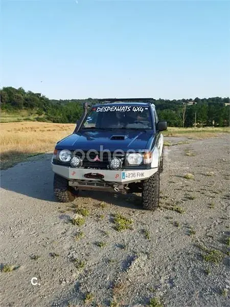 Usado Mitsubishi Montero 125 CV (91 kW) 1995 Azul SUV