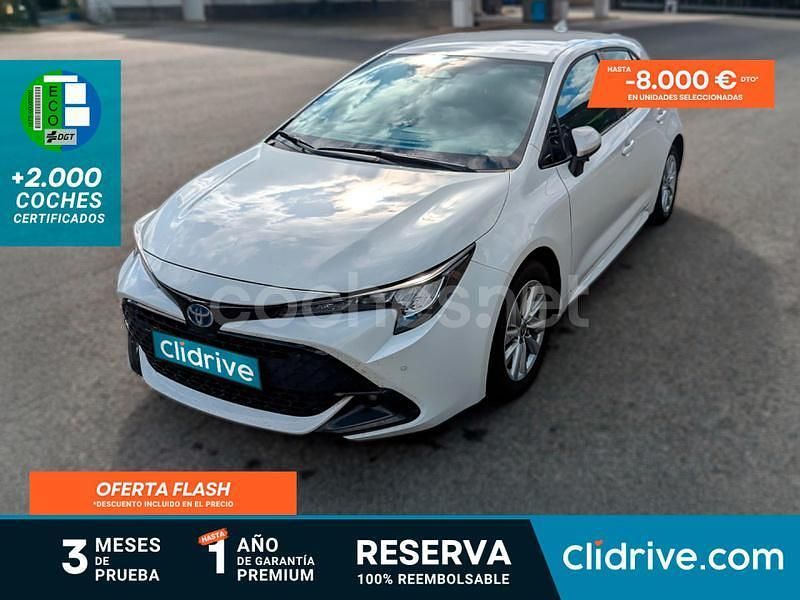 Blanco Usado 2024 Toyota Corolla Active Berlina | 24.990 € (Precio justo) - Imagen 1/3