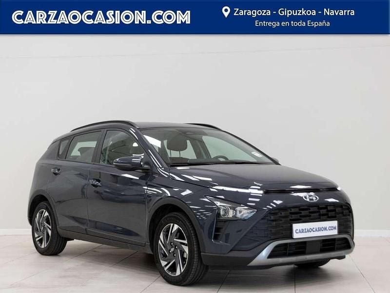 Gris Usado 2021 Hyundai Bayon SUV | 13.995 € (Precio justo) - Imagen 1/4