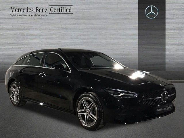 Usado Mercedes CLA250e AMG line 218 CV (160 kW) 2025 Negro cosmos Coupe