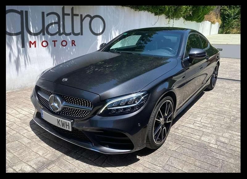 Gris Usado 2019 Mercedes C200 Coupe | 32.500 € (Precio justo) - Imagen 1/4