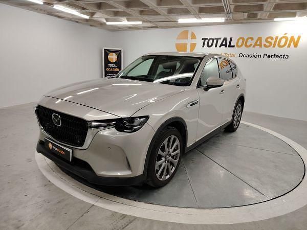 Usado Mazda CX-60 Exclusive-Line 327 CV (240 kW) 2023 Gris / plata SUV