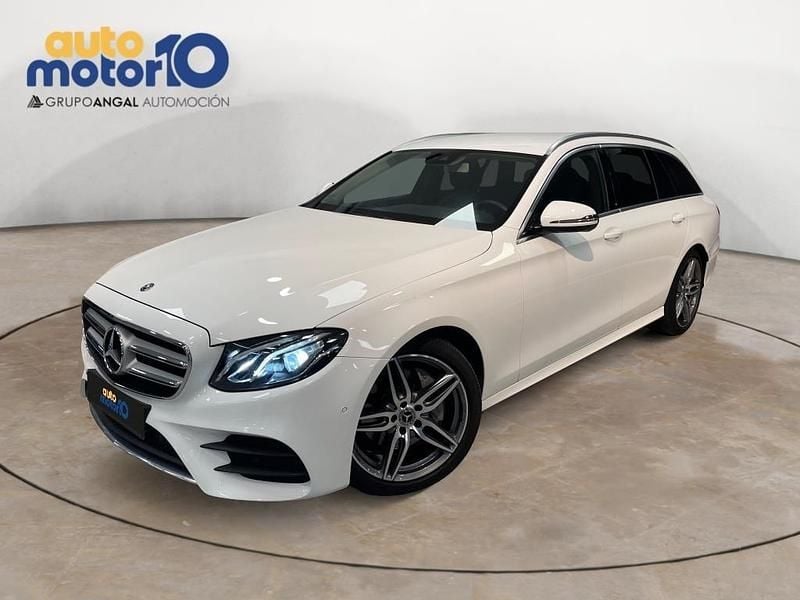 Usado Mercedes E220 194 CV (142 kW) 2018 Blanco Familiar