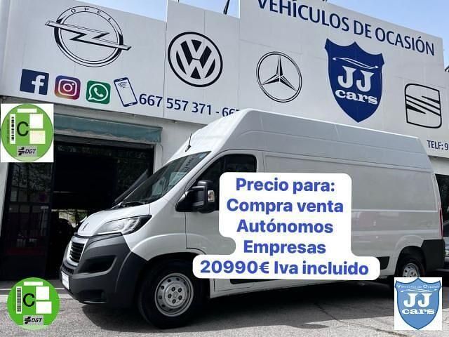 Blanco Usado 2021 Peugeot Boxer S Van | 23.990 € (Caro) - Imagen 1/4