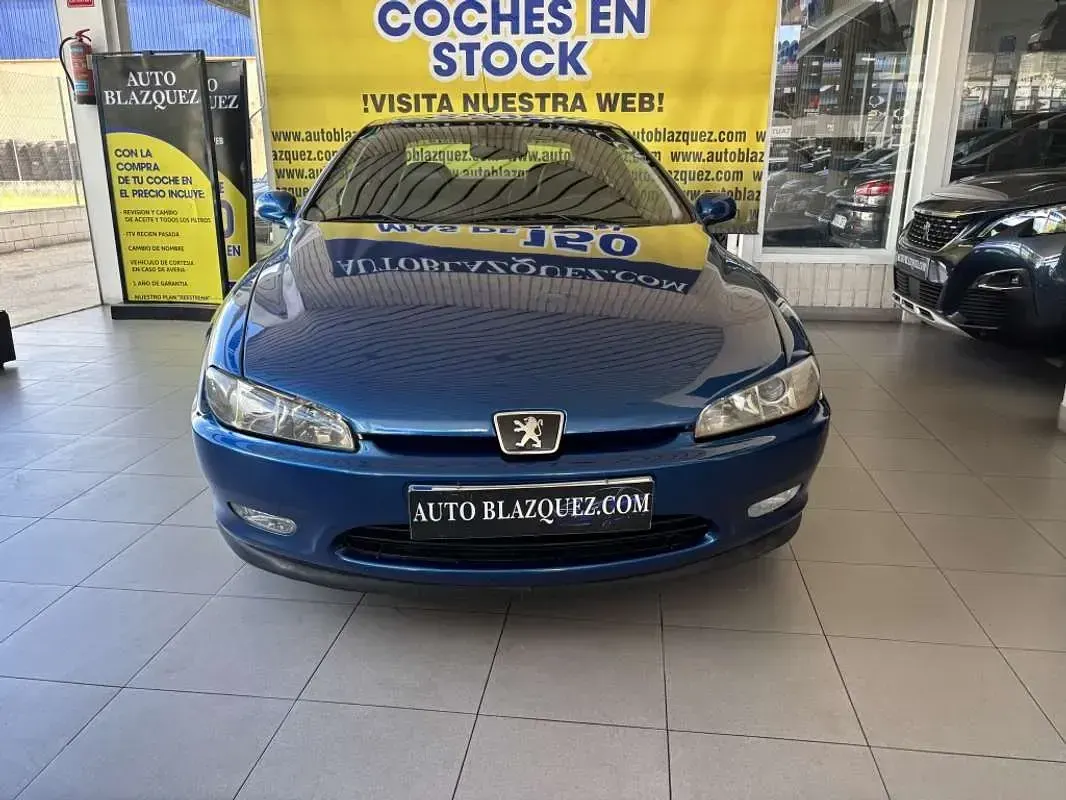 Usado Peugeot 406 Coupe 133 CV (97 kW) 2001 Azul Coupe