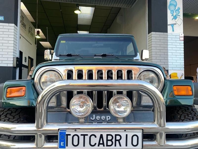 Usado Jeep Wrangler 170 CV (125 kW) 1999 Verde SUV