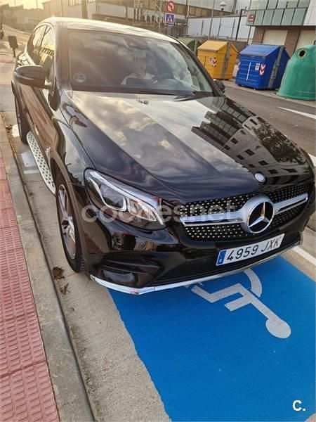 Negro Usado 2017 Mercedes GLC220 Coupe | 31.000 € (Precio justo) - Imagen 1/4