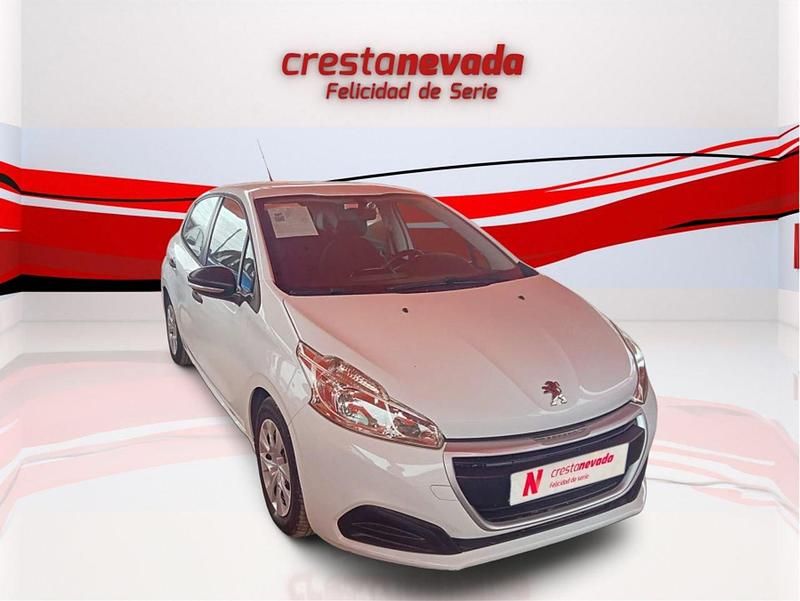 Usado Peugeot 208 Access 75 CV (55 kW) 2016 Blanco Utilitario