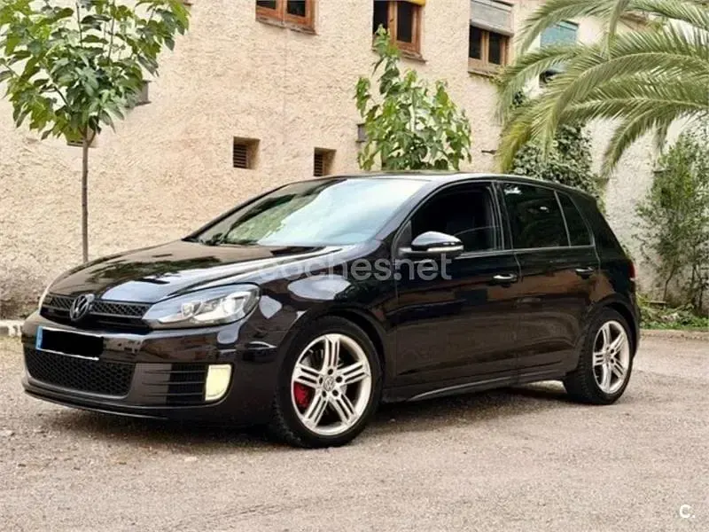 Usado VW Golf VI GTI 200 CV (147 kW) 2009 Negro Utilitario