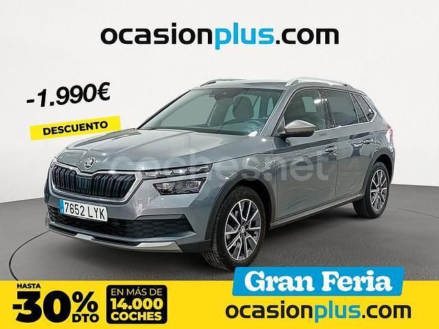 Gris / plata Usado 2022 Skoda Kamiq SUV | 21.890 € (Un poco caro) - Imagen 1/4