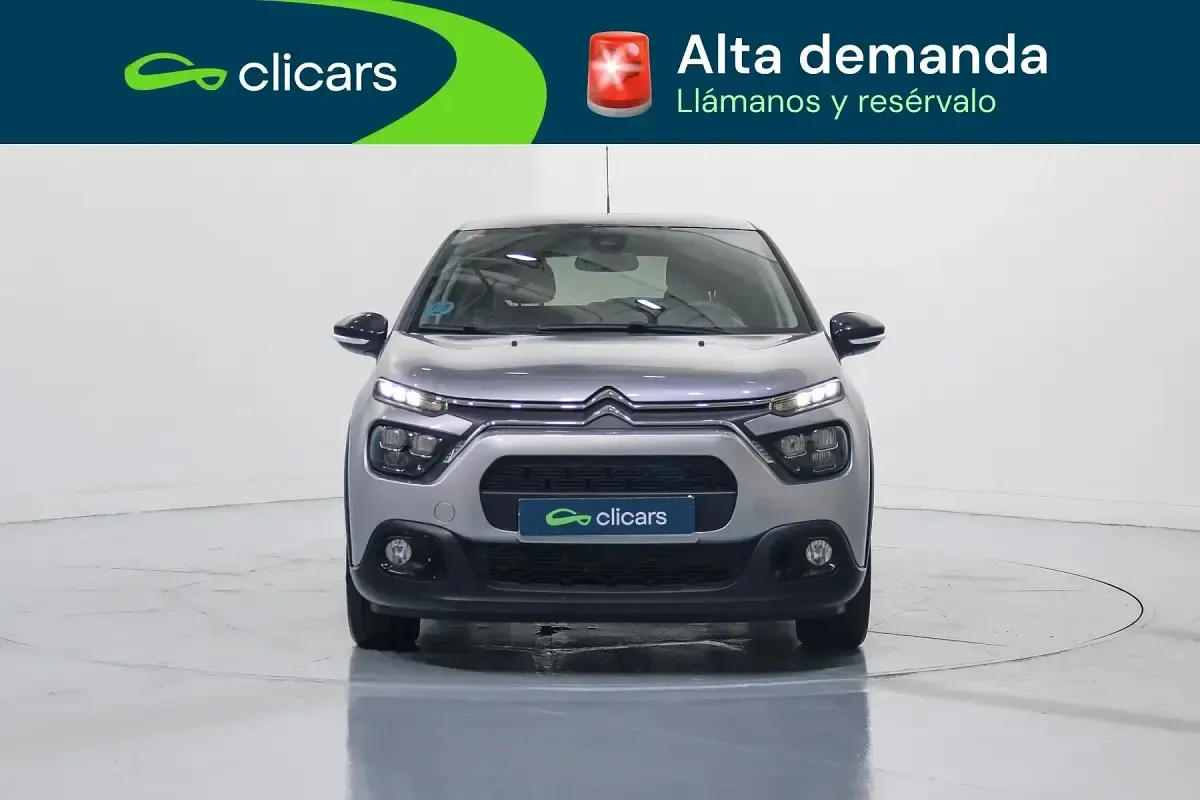 Usado Citroën C3 PureTech 110 CV (80 kW) 2021 Gris Utilitario