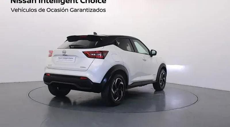 Usado Nissan Juke N-Connecta 143 CV (105 kW) 2023 Lunar white (metalizado) SUV