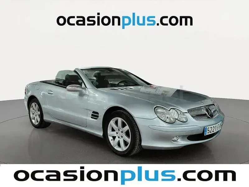 Usado Mercedes SL43 AMG AMG 245 CV (180 kW) 2006 Gris / plata Descapotable