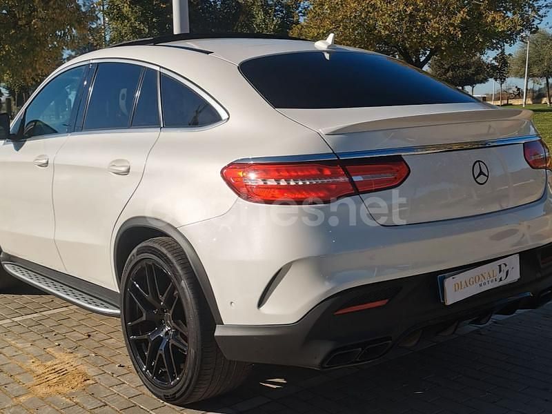 Usado Mercedes GLE63 AMG 585 CV (430 kW) 2016 Blanco Coupe