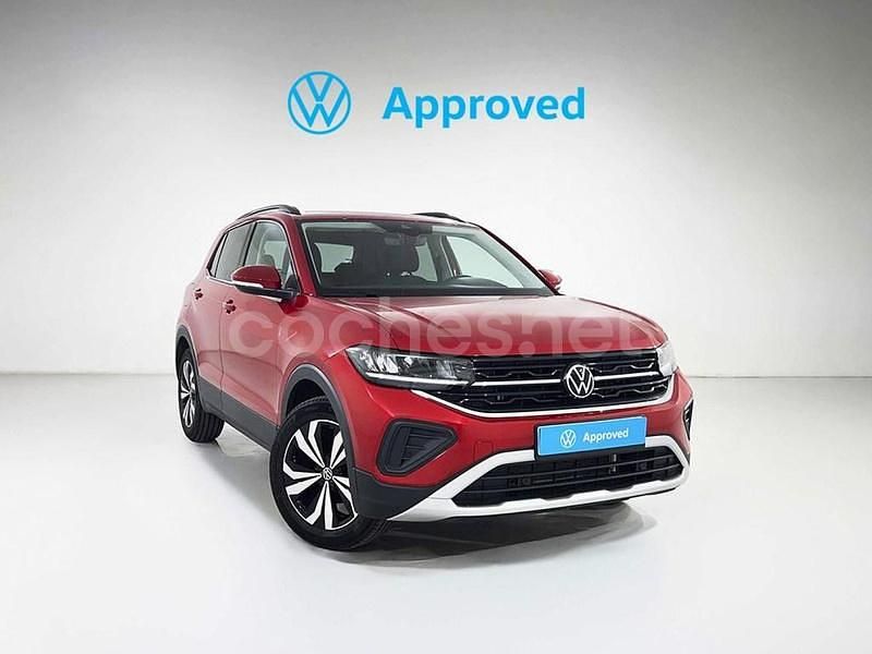 Rojo Usado 2025 VW T-Cross SUV | 24.900 € (Caro) - Imagen 1/4