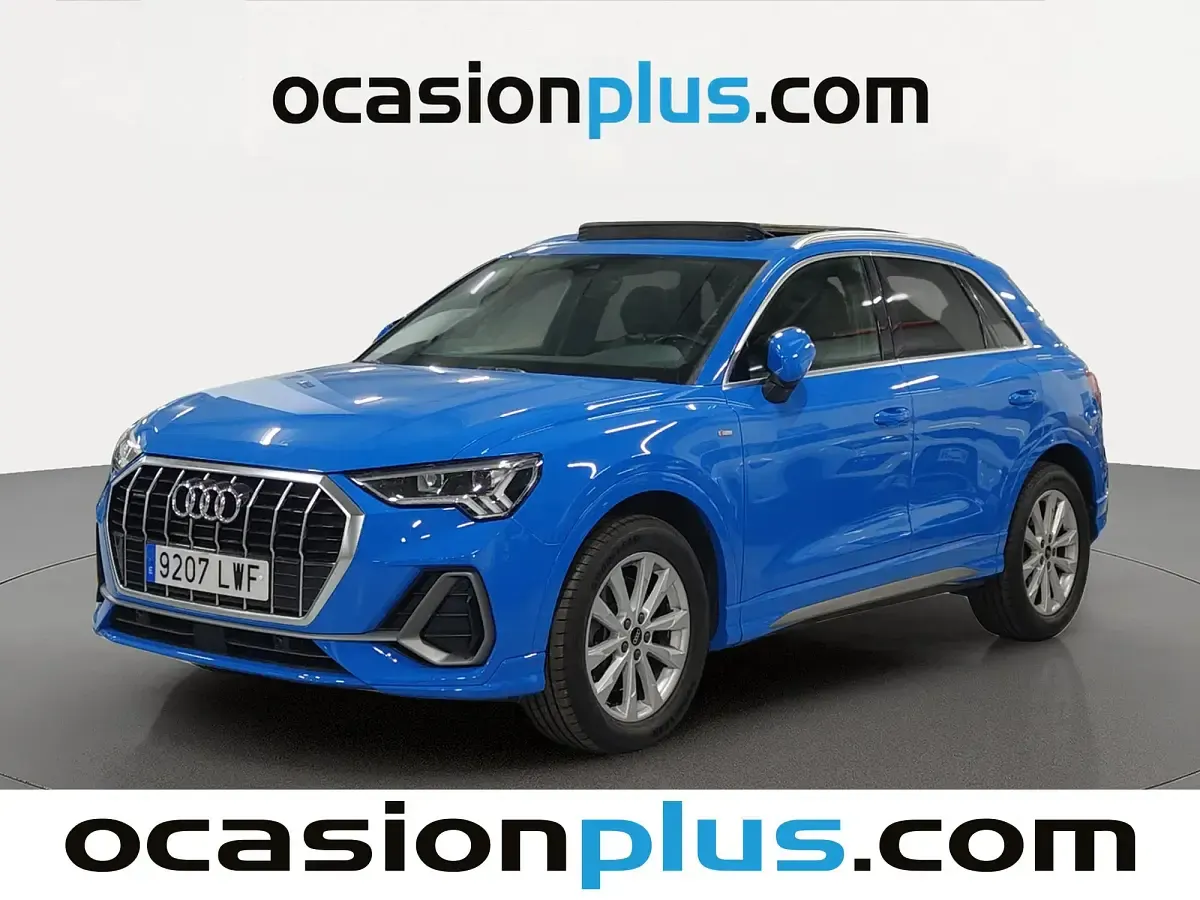 Usado Audi Q3 S-Line 200 CV (147 kW) 2022 Azul SUV