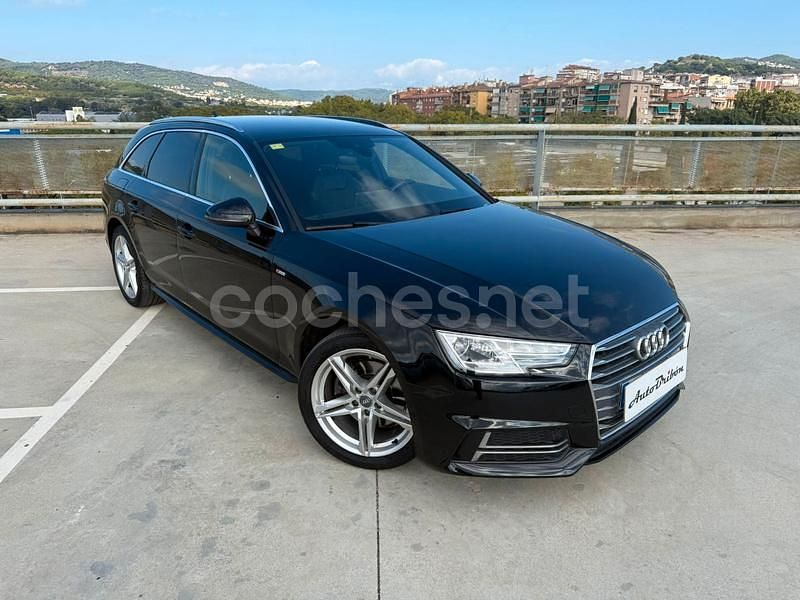 Usado Audi A4 S-Line 190 CV (139 kW) 2016 Negro Familiar