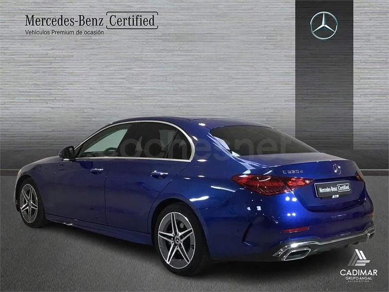 Usado Mercedes C220 200 CV (147 kW) 2022 Azul Berlina