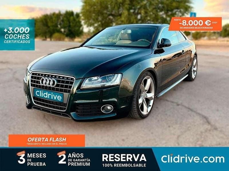 Verde Usado 2008 Audi A5 Premium Coupe | 8790 € (Precio justo) - Imagen 1/3