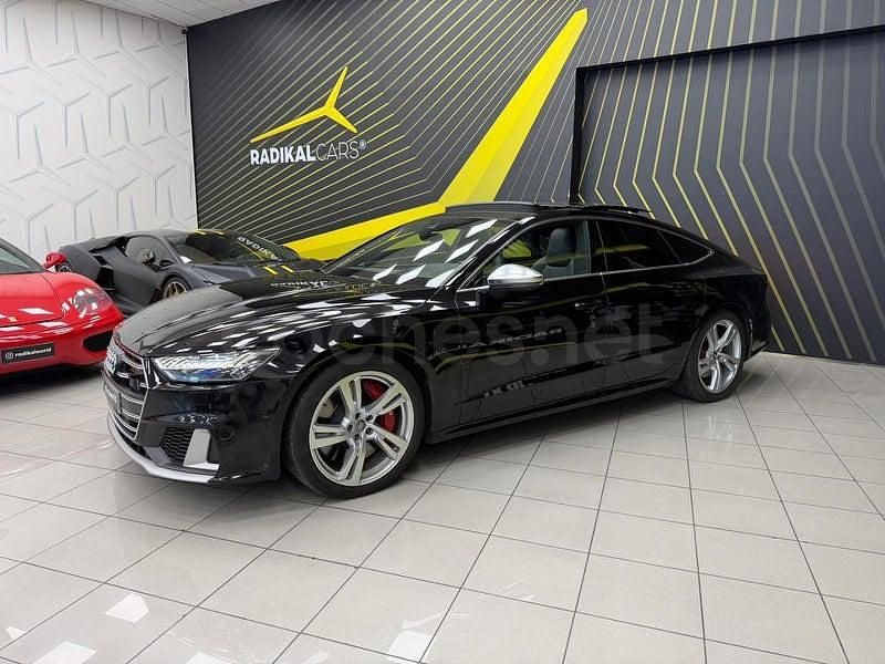 Usado Audi A7 S-Line 350 CV (257 kW) 2019 Negro Berlina