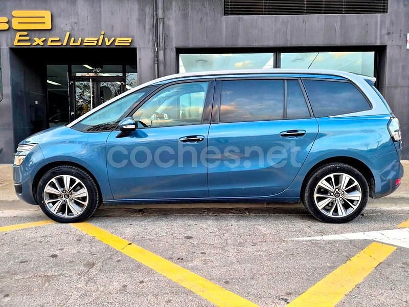Azul Usado 2015 Citroën Grand C4 Picasso Exclusive Monovolumen | 7999 € (Precio justo) - Imagen 1/4