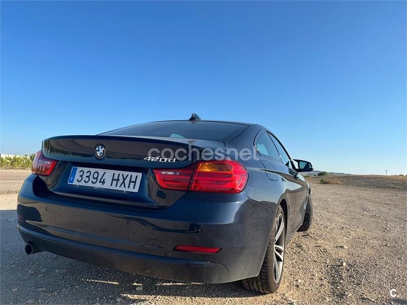 Usado BMW 420 Comfort Edition 190 CV (139 kW) 2014 Azul Coupe
