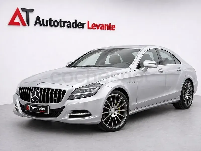 Usado Mercedes CLS350 306 CV (225 kW) 2012 Gris / plata Berlina