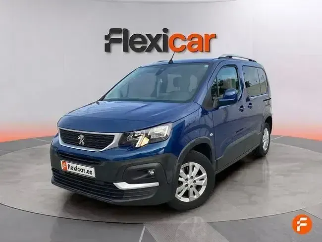 Usado Peugeot Rifter Active 130 CV (95 kW) 2020 Azul Monovolumen
