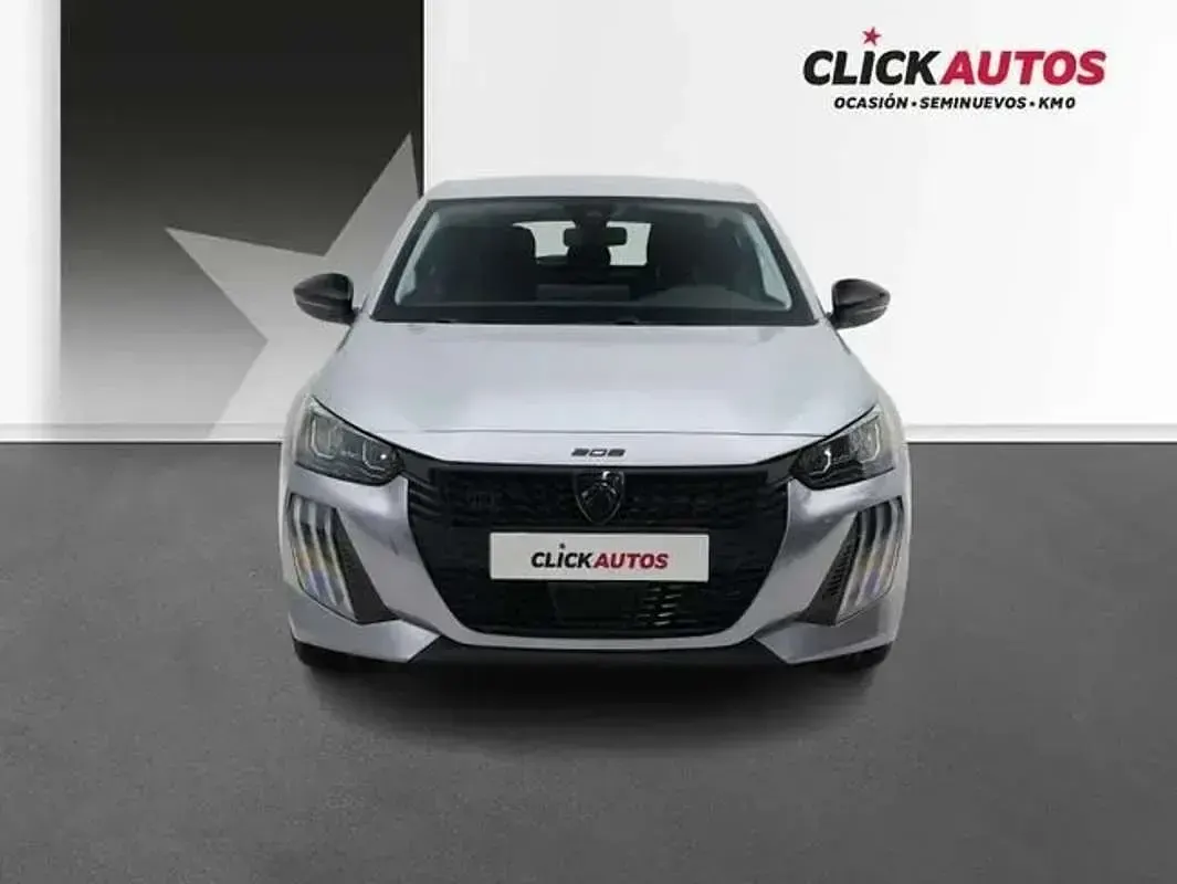 Usado Peugeot 208 Style 101 CV (74 kW) 2025 Gris Utilitario