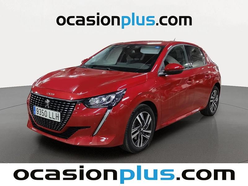 Rojo Usado 2020 Peugeot 208 Allure Utilitario | 10.182 € (Precio justo) - Imagen 1/4