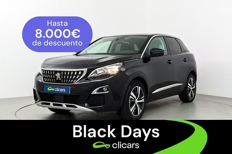 Negro Usado 2018 Peugeot 3008 Allure SUV | 12.490 € (Buen precio) - Imagen 1/4