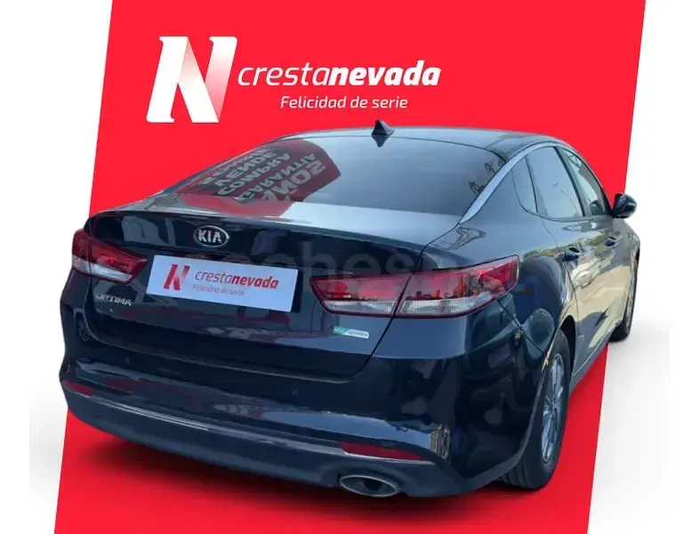 Usado Kia Optima 141 CV (103 kW) 2018 Negro Berlina