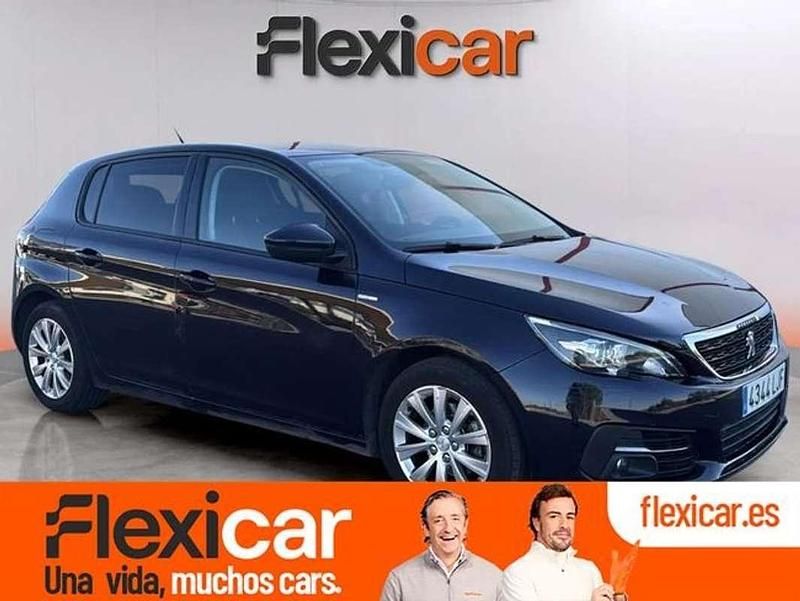 Negro Usado 2020 Peugeot 308 Allure Familiar | 10.490 € (Buen precio) - Imagen 1/4
