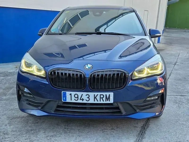 Usado BMW 216 116 CV (85 kW) 2018 Azul Familiar