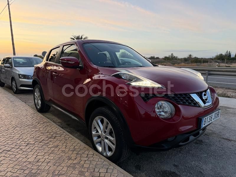 Usado Nissan Juke N-Connecta 110 CV (80 kW) 2017 Granate SUV