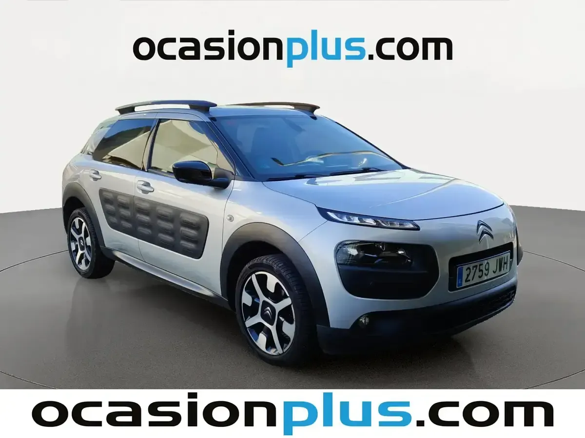 Usado Citroën C4 Cactus Feel 82 CV (60 kW) 2017 Gris Utilitario