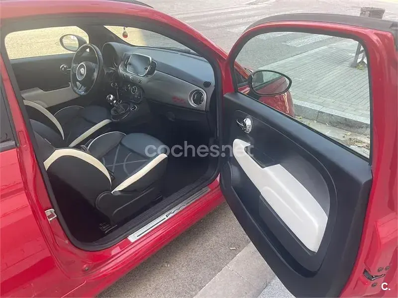 Usado Fiat 500 S 69 CV (50 kW) 2016 Rojo Berlina