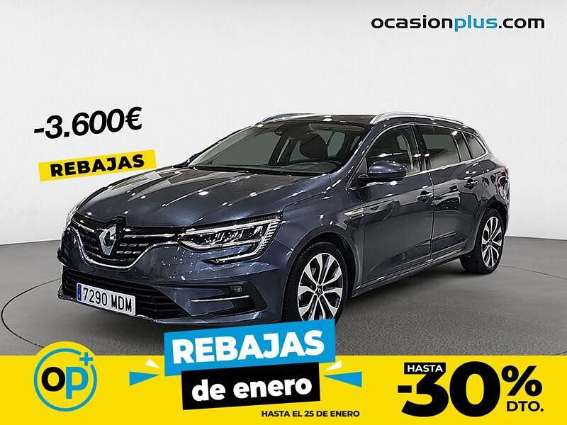 Gris Usado 2023 Renault Mégane GrandTour Techno Familiar | 19.350 € (Un poco caro) - Imagen 1/4