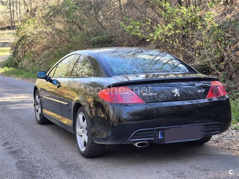 Usado Peugeot 407 Coupe 163 CV (119 kW) 2009 Negro Coupe
