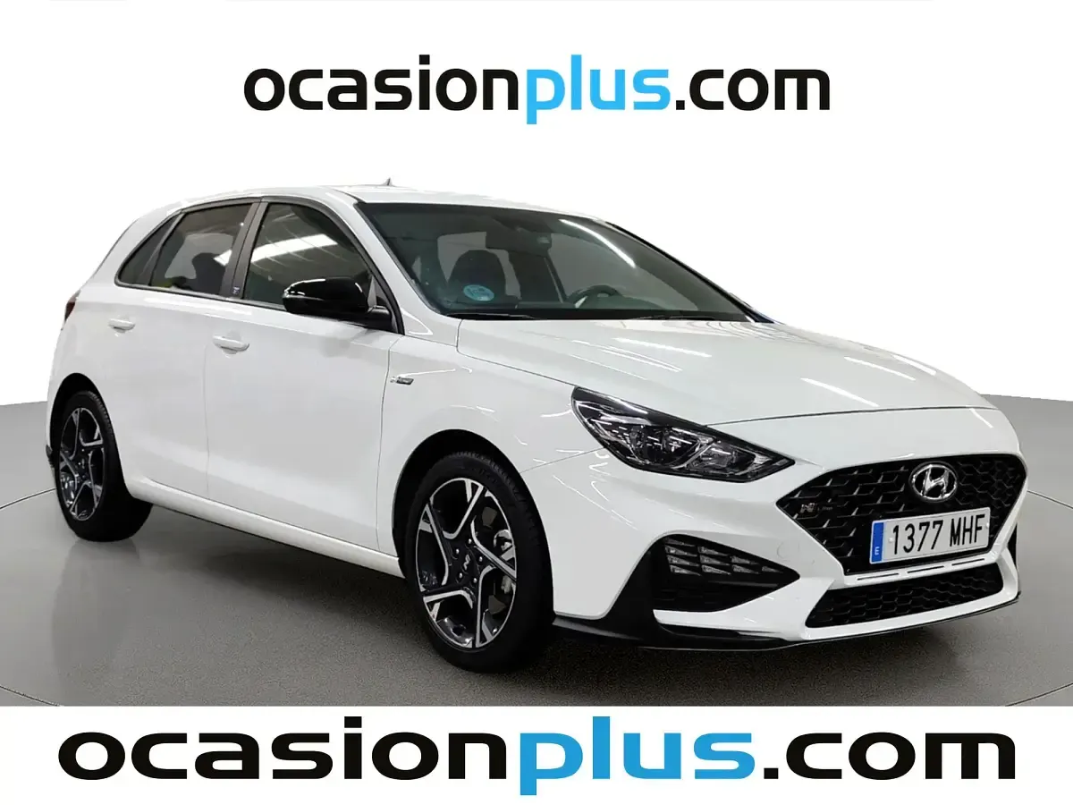 Usado Hyundai i30 N Line 120 CV (88 kW) 2023 Blanco Utilitario