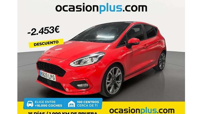 Rojo Usado 2021 Ford Fiesta ST-Line Utilitario | 13.900 € (Precio justo) - Imagen 1/4