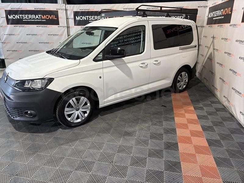 Usado VW Caddy 122 CV (89 kW) 2021 Blanco Monovolumen