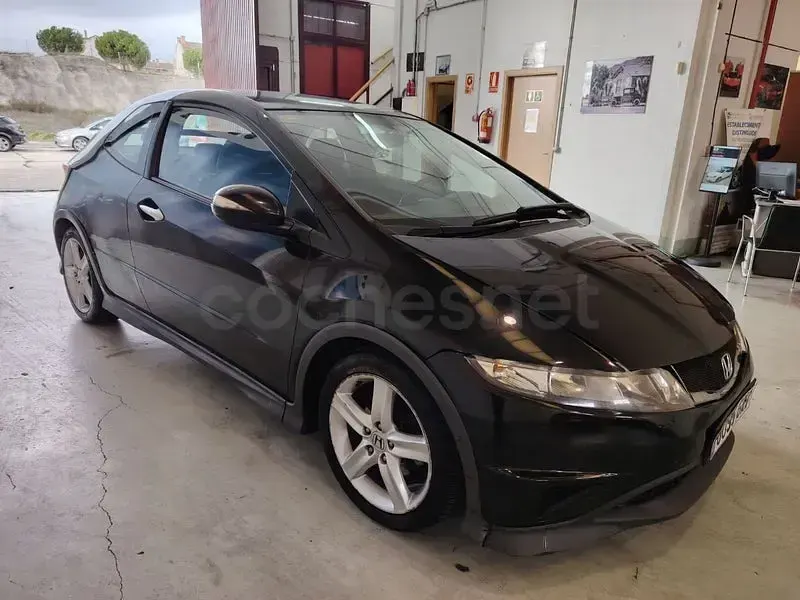 Usado Honda Civic Type S 140 CV (102 kW) 2009 Negro Berlina