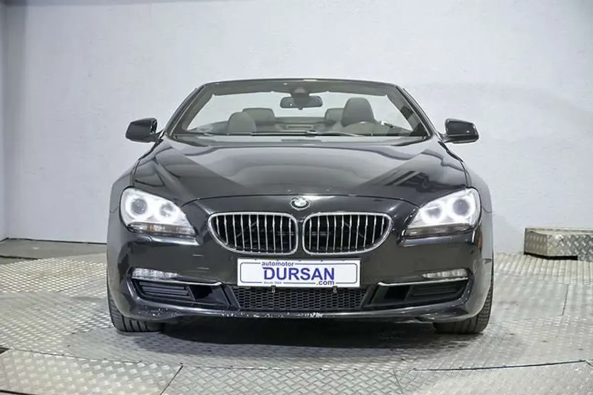 Usado BMW 640 Cabriolet 313 CV (230 kW) 2015 Negro Descapotable