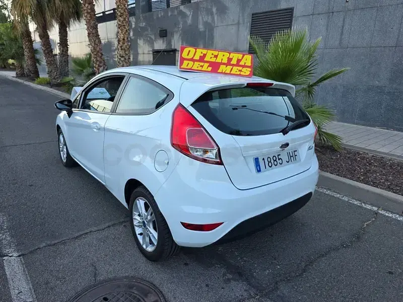 Usado Ford Fiesta Trend 75 CV (55 kW) 2016 Blanco Utilitario