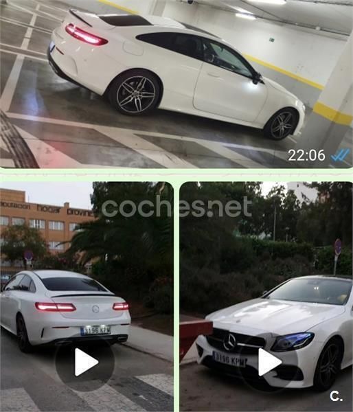 Blanco Usado 2017 Mercedes E220 Coupe | 29.990 € (Precio justo) - Imagen 1/1