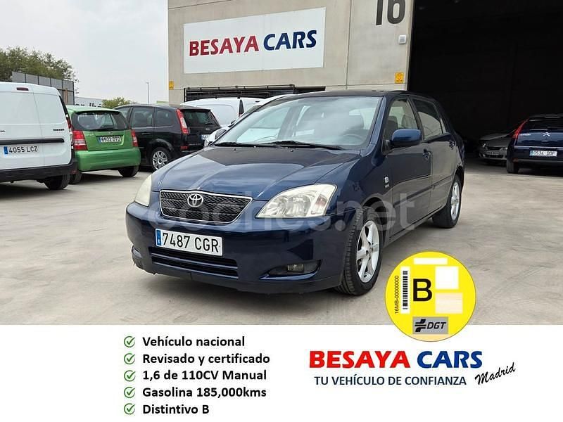 Blanco Usado 2003 Toyota Corolla Sol Berlina | 4300 € (Precio justo) - Imagen 1/4