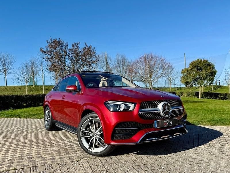 Usado Mercedes GLE400 330 CV (242 kW) 2021 Granate Coupe