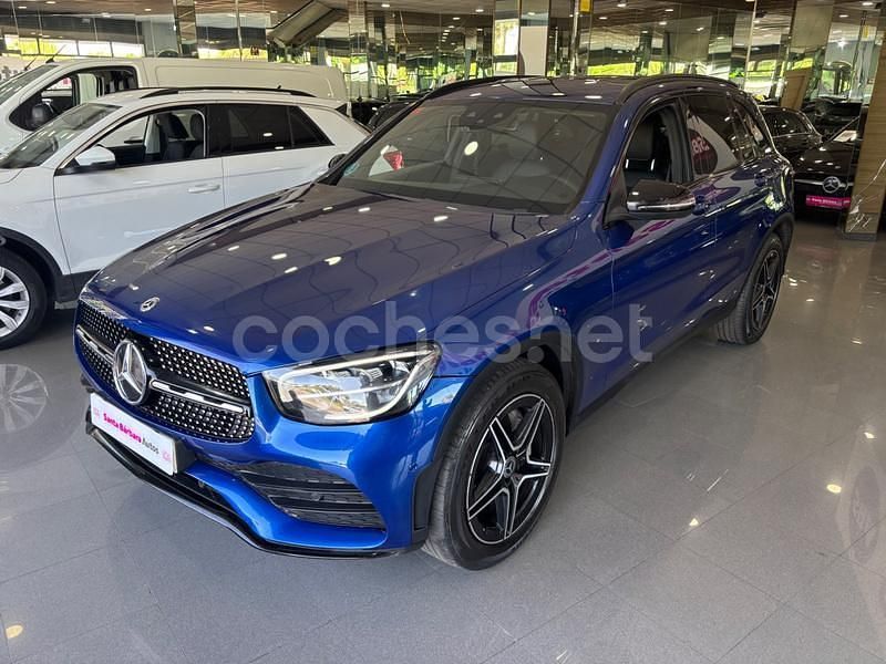 Azul Usado 2021 Mercedes GLC200 SUV | 35.490 € (Precio justo) - Imagen 1/4