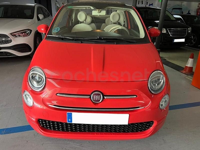Usado Fiat 500C Lounge 69 CV (50 kW) 2019 Rojo Descapotable